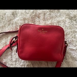 Kate spade crossbody, coral